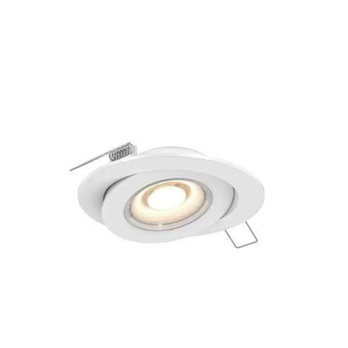 Recessed LED Gimbal Light in White (429|FGM6-CC-WH)