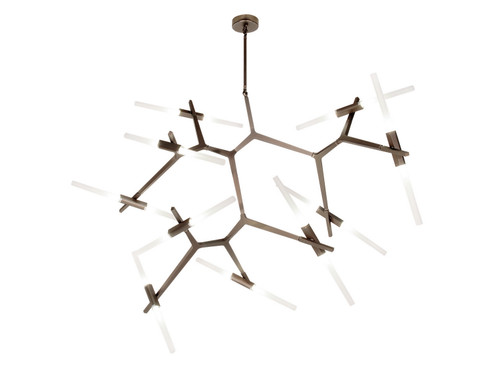 San Vicente Blvd. LED Chandelier in Dark Bronze (192|HF8061-20-DBZ)