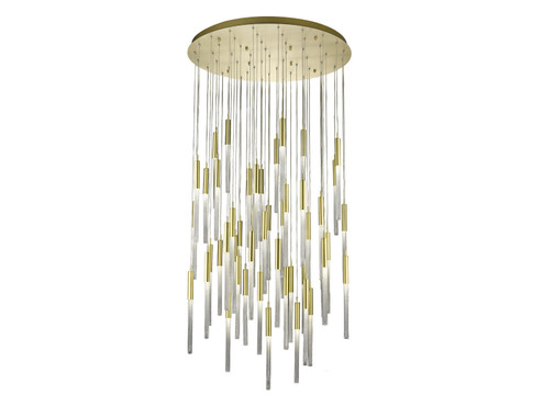Main St. LED Pendant in Brushed Brass (192|HF2051-BOA-BB)