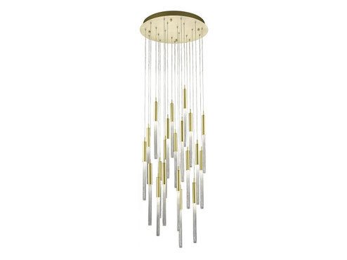 Main St. LED Pendant in Brushed Brass (192|HF2021-BOA-BB)