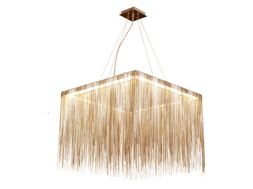 Fountain Ave LED Chandelier in Gold (192|HF1203-G)