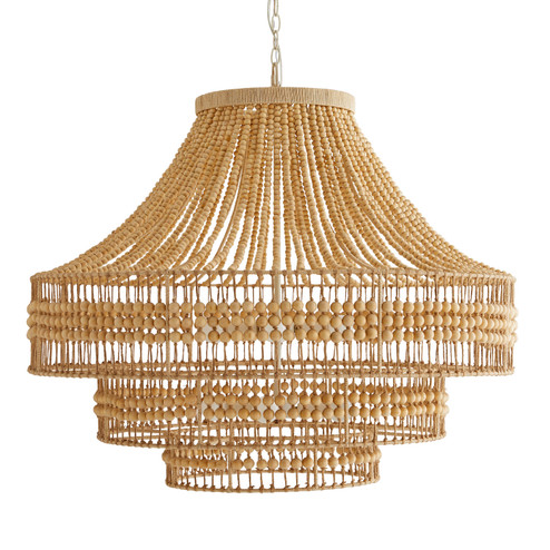 Tulane Eight Light Chandelier in Natural (314|89335)