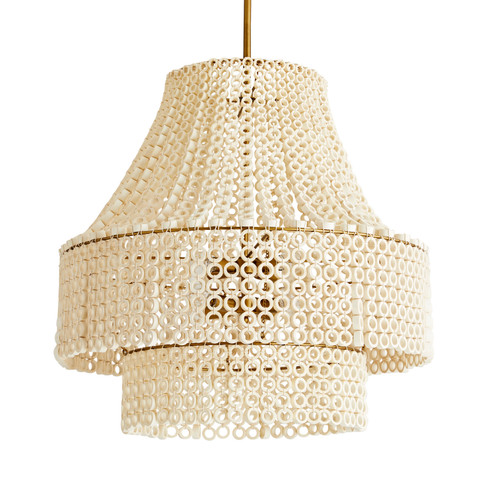 Hannie Eight Light Chandelier in White (314|45110)