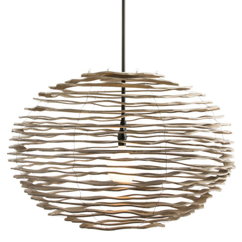 Rook One Light Pendant in Natural (314|45101)