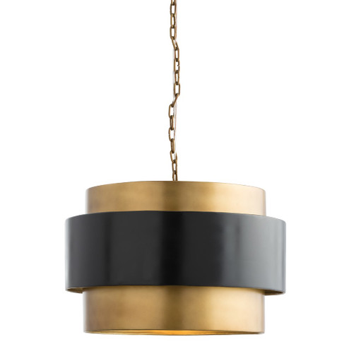 Nolan One Light Pendant in Vintage Brass (314|44077)