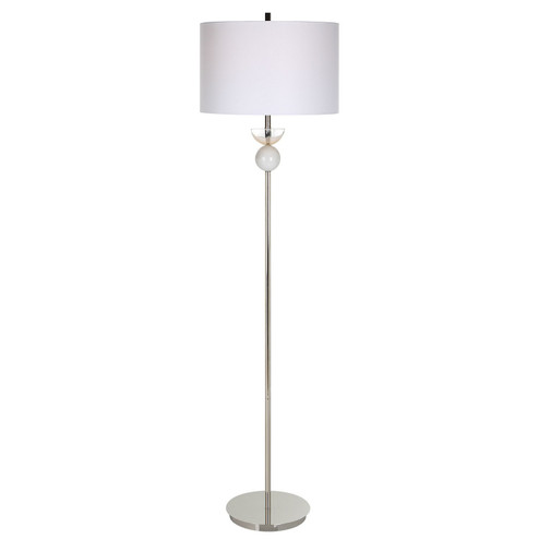 Exposition One Light Floor Lamp in Polished Nickel (52|30177-1)