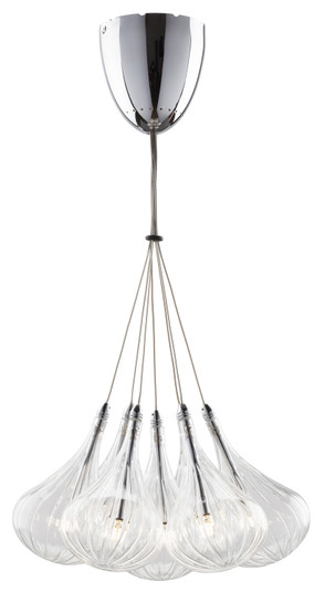 Tourine 7 LED Pendant in Clear (325|HGHO246)