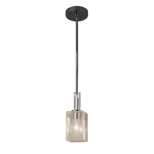 Fusion One Light Pendant in Dark Bronze (102|FSN-8445-15-SEED-DBRZ)