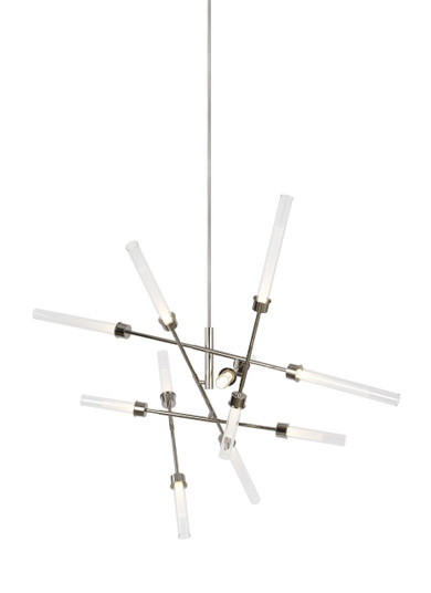 Linger LED Chandelier in Polished Nickel (182|700LNG12AN-LED930)