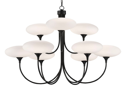 Solfeggio Nine Light Chandelier in Oil Rubbed Bronze (142|9000-0588)