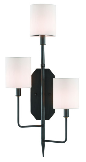 Knowsley Collection Three Light Wall Sconce in Oil Rubbed Bronze (142|5000-0099)