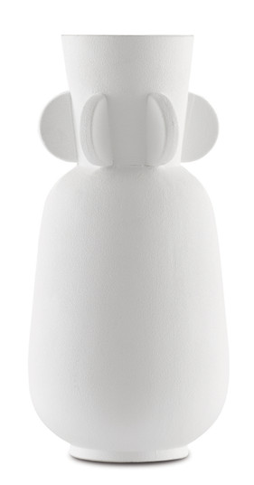 Happy 40 Collection Vase in Textured White (142|1200-0395)