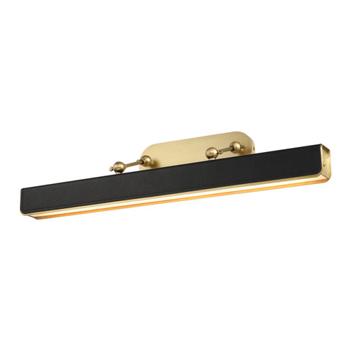 Valise Picture LED Wall Sconce in Vintage Brass/Tuxedo Leather (452|PL307931VBTL)