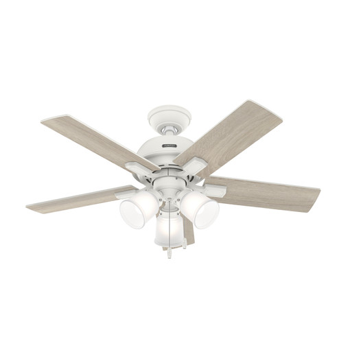 Crystal Peak 44''Ceiling Fan in Matte White (47|52350)