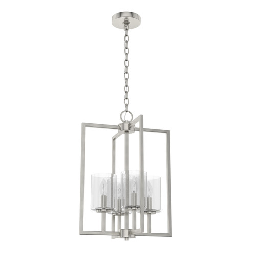 Kerrison Four Light Pendant in Brushed Nickel (47|19539)