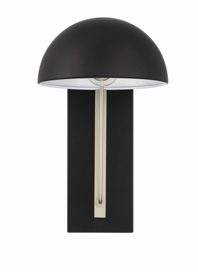 Kahn One Light Outdoor Wall Mount in Midnight/Satin Aluminum (46|ZA4904-MNSA)