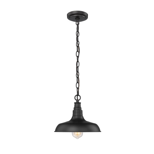 One Light Outdoor Hanging Lantern in Powder Coated Black (59|2952-PBK)