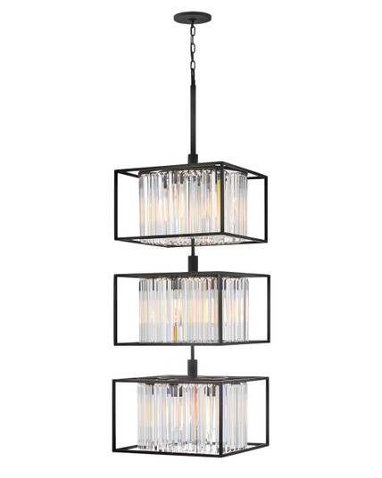 Giada LED Chandelier in Black (13|4558BK)