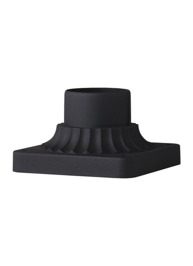 Outdoor Pier Mounts Pier Mount Base in Textured Black (1|PIERMOUNT-TXB)