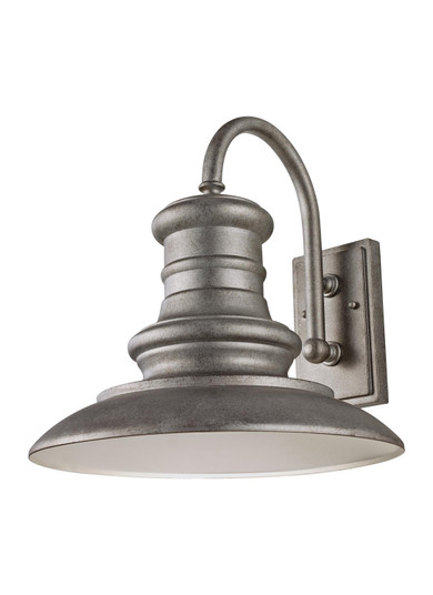 Redding Station One Light Outdoor Wall Lantern in Tarnished Silver (1|OL9004TRD/T)