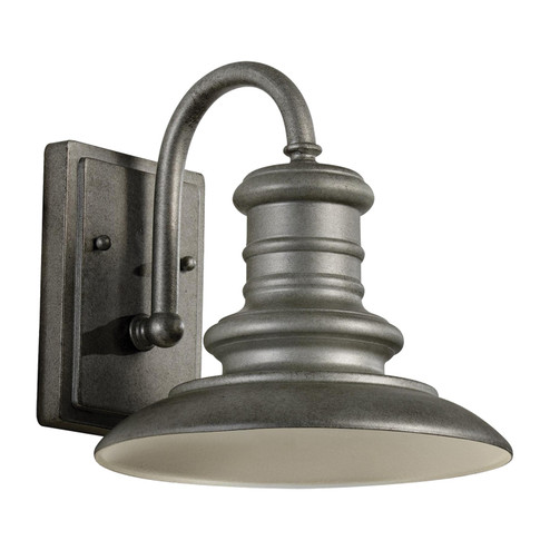 Redding Station One Light Outdoor Wall Lantern in Tarnished Silver (1|OL8600TRD/T)