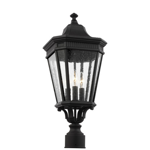 Cotswold Lane Three Light Outdoor Post Lantern in Black (1|OL5427BK) Cotswold Lane Three Light Outdoor Post Lantern in Black (1|OL5427BK)