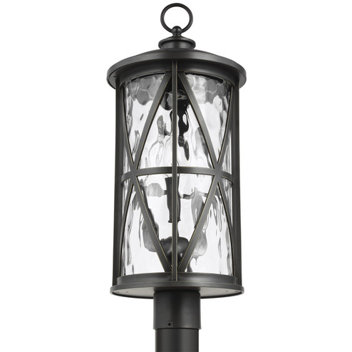 Millbrooke Three Light Outdoor Post Lantern in Antique Bronze (1|OL15207ANBZ)