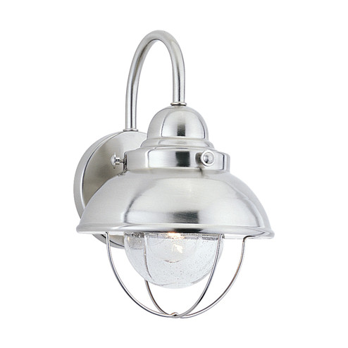 Sebring One Light Outdoor Wall Lantern in Brushed Stainless (1|8870-98)