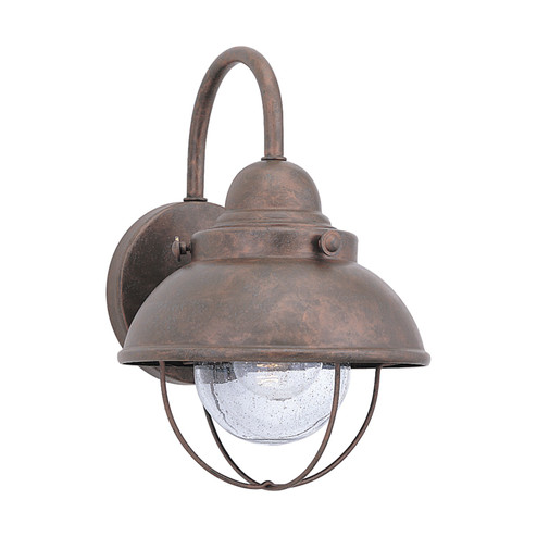 Sebring One Light Outdoor Wall Lantern in Weathered Copper (1|8870-44)