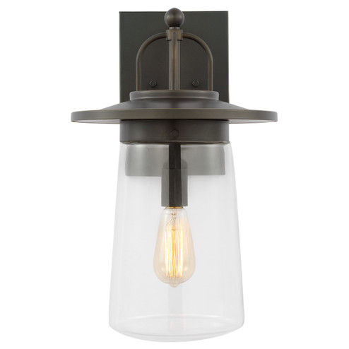 Tybee One Light Outdoor Wall Lantern in Antique Bronze (1|8708901-71)