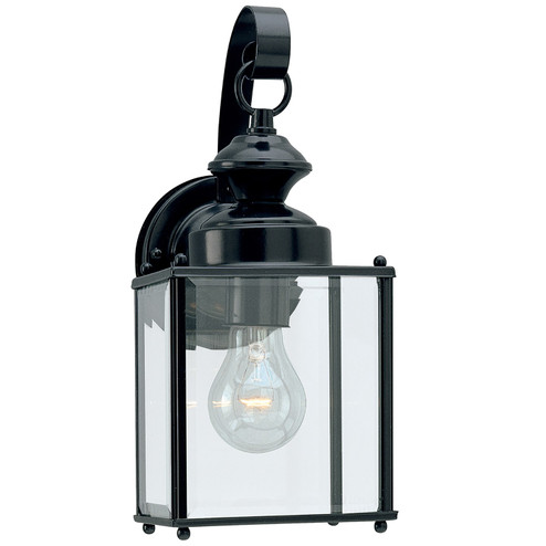Jamestowne One Light Outdoor Wall Lantern in Black (1|8457-12)