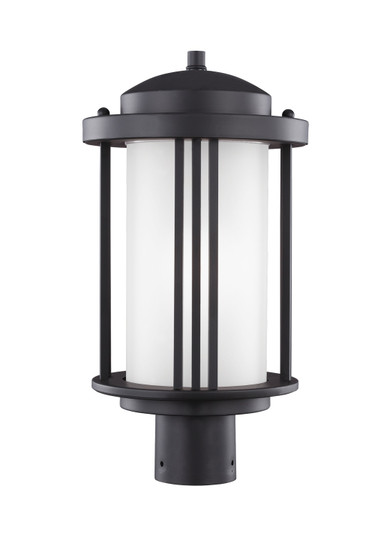 Crowell One Light Outdoor Post Lantern in Black (1|8247901-12)