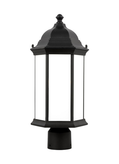 Sevier One Light Outdoor Post Lantern in Black (1|8238651-12)