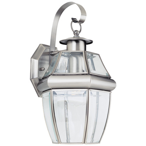 Lancaster One Light Outdoor Wall Lantern in Antique Brushed Nickel (1|8067-965)
