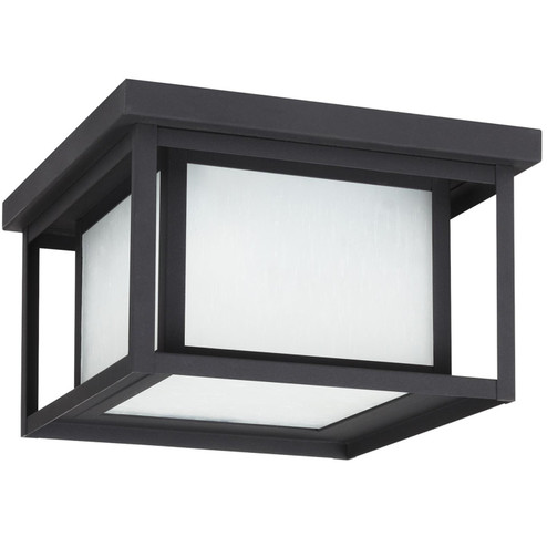 Hunnington Two Light Outdoor Flush Mount in Black (1|79039EN3-12)