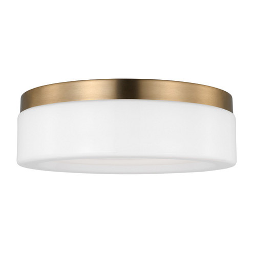 Rhett LED Flush Mount in Satin Brass (1|7569093S-848)