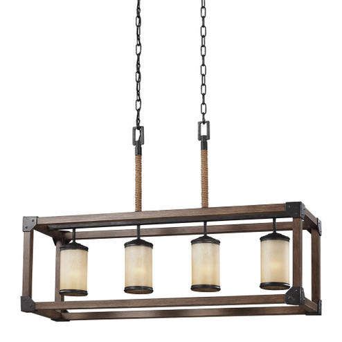 Dunning Four Light Island Pendant in Stardust (1|6613304-846)