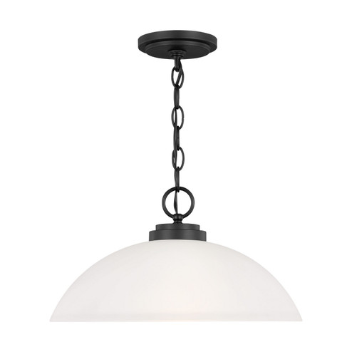 Oslo One Light Pendant in Midnight Black (1|65160EN3-112)