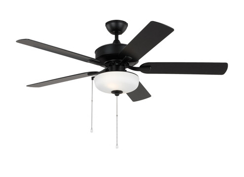 Linden 52'' Ceiling Fan in Midnight Black (1|5LDO52MBKD)