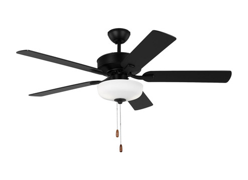 Linden 52''Ceiling Fan in Midnight Black (1|5LD52MBKD)