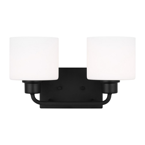 Canfield Two Light Wall / Bath in Midnight Black (1|4428802EN3-112)