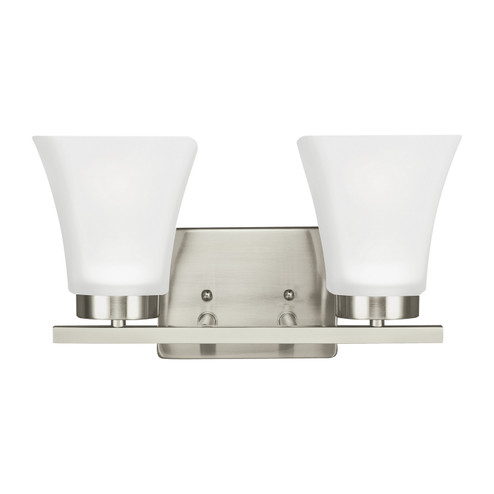 Bayfield Two Light Wall / Bath in Brushed Nickel (1|4411602-962)