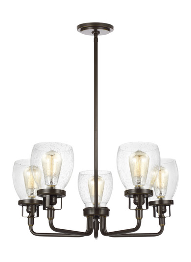 Belton Five Light Chandelier in Bronze (1|3214505-710)