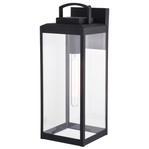 Kinzie One Light Outdoor Wal Mount in Textured Black (63|T0645)