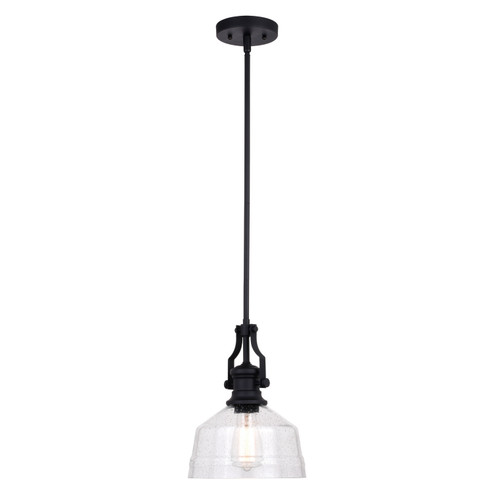 Beloit One Light Mini Pendant in Matte Black (63|P0357)