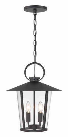 Andover Four Light Outdoor Chandelier in Matte Black (60|AND-9204-CL-MK)