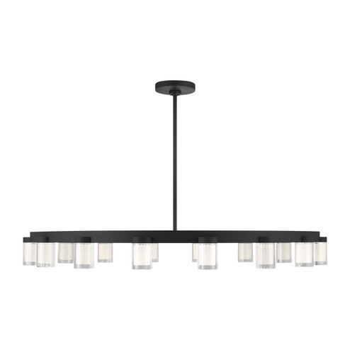 Esfera LED Chandelier in Nightshade Black (182|700ESF44B-LED927-277)