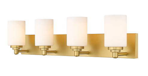 Soledad Four Light Vanity in Brushed Gold (224|485-4V-BG)