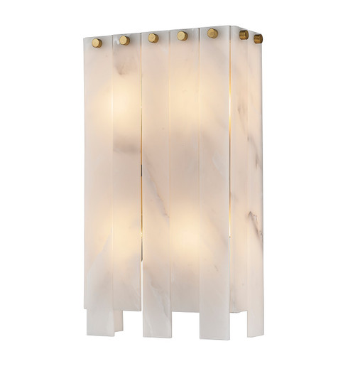 Viviana Four Light Wall Sconce in Rubbed Brass (224|345-4S-RB)