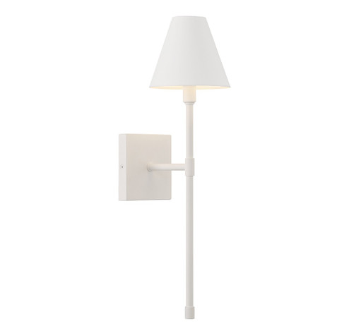Jefferson One Light Wall Sconce in Bisque White (51|9-5201-1-83)